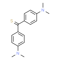 ChemSpider 2D Image | 4,4'-Bis(dimethylamino)thiobenzophenone | C17H20N2S