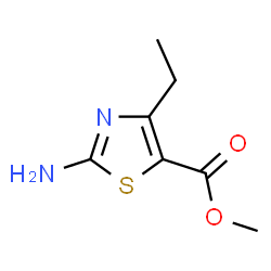 ChemSpider 2D Image | methyl 2-amino-4-ethylthiazole-5-carboxylate | C7H10N2O2S