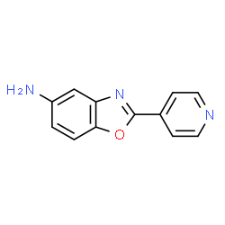 ChemSpider 2D Image | 2-(4-Pyridinyl)-1,3-benzoxazol-5-amine | C12H9N3O