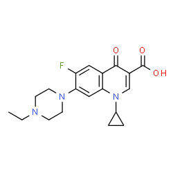 ChemSpider 2D Image | Baytril | C19H22FN3O3
