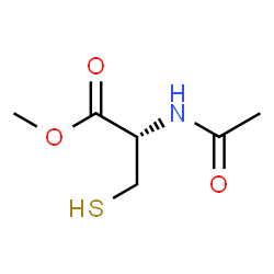 ChemSpider 2D Image | Methyl N-acetyl-D-cysteinate | C6H11NO3S