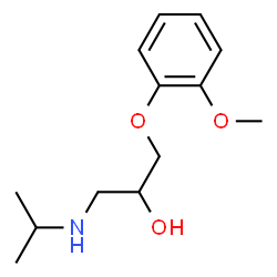 ChemSpider 2D Image | Moprolol | C13H21NO3