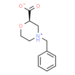 ChemSpider 2D Image | (2R)-4-BENZYLMORPHOLINE-2-CARBOXYLIC ACID | C12H15NO3