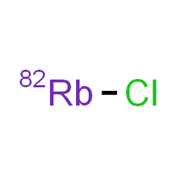 ChemSpider 2D Image | RUBIDIUM CHLORIDE RB-82 | Cl82Rb