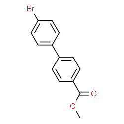 ChemSpider 2D Image | methyl 4-(4-bromophenyl)benzoate | C14H11BrO2