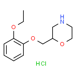 ChemSpider 2D Image | Viloxazine hydrochloride | C13H20ClNO3