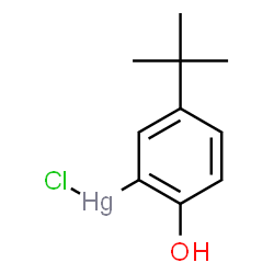ChemSpider 2D Image | mercurobutol | C10H13ClHgO
