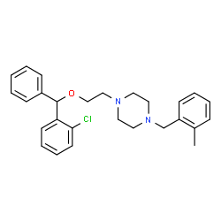 ChemSpider 2D Image | chlorbenzoxamine | C27H31ClN2O