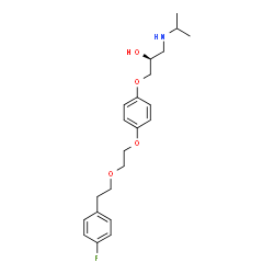 ChemSpider 2D Image | Flusoxolol | C22H30FNO4