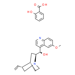 ChemSpider 2D Image | Quinine Salicylate | C27H30N2O5