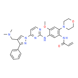 ChemSpider 2D Image | lazertinib | C30H34N8O3
