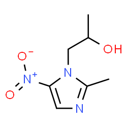 ChemSpider 2D Image | Secnidazole | C7H11N3O3