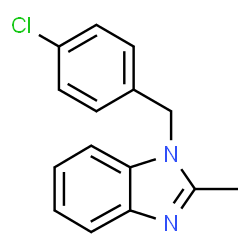 ChemSpider 2D Image | chlormidazole | C15H13ClN2