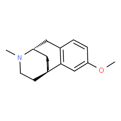 ChemSpider 2D Image | (13alpha,14alpha)-3-Methoxy-17-methylmorphinan | C18H25NO