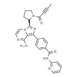 ChemSpider 2D Image | acalabrutinib | C26H23N7O2