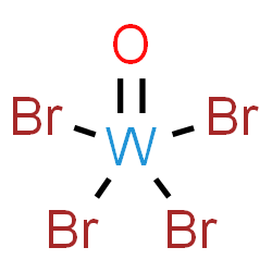 ChemSpider 2D Image | Tetrabromo(oxo)tungsten | Br4OW