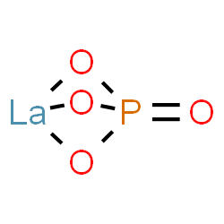 ChemSpider 2D Image | [Phosphato(3-)-kappa~3~O,O',O'']lanthanum | LaO4P