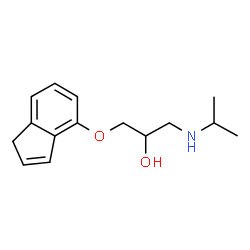 ChemSpider 2D Image | Indenolol | C15H21NO2