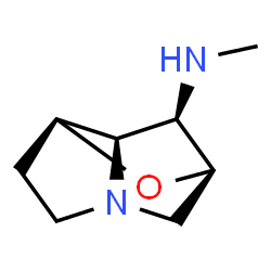 ChemSpider 2D Image | (1R,3S,7R,8R)-N-Methyl-2-oxa-6-azatricyclo[4.2.1.0~3,7~]nonan-8-amine | C8H14N2O