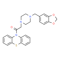 ChemSpider 2D Image | Fenoverine | C26H25N3O3S