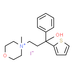 ChemSpider 2D Image | tiemonium iodide | C18H24INO2S