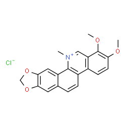 ChemSpider 2D Image | Chelerythrine chloride | C21H18ClNO4