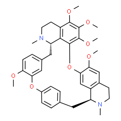 ChemSpider 2D Image | Hernandezine | C39H44N2O7