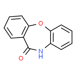 ChemSpider 2D Image | Dibenzo[b,f][1,4]oxazepin-11(10H)-one | C13H9NO2