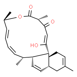 ChemSpider 2D Image | Anthracimycin | C25H32O4