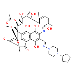 ChemSpider 2D Image | Rifapentine | C47H64N4O12