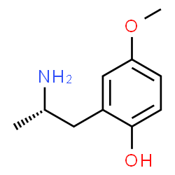 ChemSpider 2D Image | 2-[(2S)-2-Aminopropyl]-4-methoxyphenol | C10H15NO2