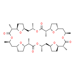 ChemSpider 2D Image | Nonactin | C40H64O12