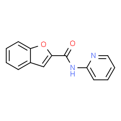 ChemSpider 2D Image | N-(2-Pyridinyl)-1-benzofuran-2-carboxamide | C14H10N2O2