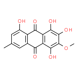 ChemSpider 2D Image | Dermocybin | C16H12O7