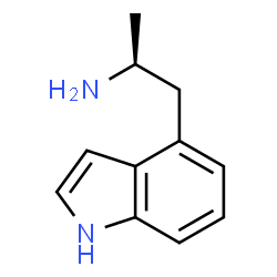 ChemSpider 2D Image | (2S)-1-(1H-Indol-4-yl)-2-propanamine | C11H14N2