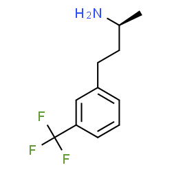 ChemSpider 2D Image | (2S)-4-[3-(Trifluoromethyl)phenyl]-2-butanamine | C11H14F3N