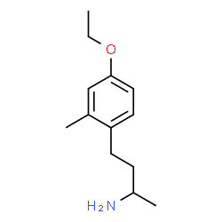 ChemSpider 2D Image | 4-(4-Ethoxy-2-methylphenyl)-2-butanamine | C13H21NO