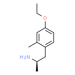 ChemSpider 2D Image | (2R)-1-(4-Ethoxy-2-methylphenyl)-2-propanamine | C12H19NO
