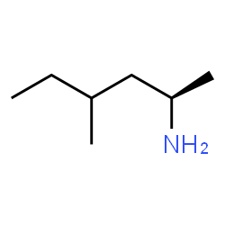 ChemSpider 2D Image | (2R)-4-Methyl-2-hexanamine | C7H17N