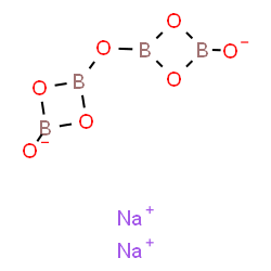 ChemSpider 2D Image | Disodium 4,4'-oxybis(1,3,2,4-dioxadiboretan-2-olate) | B4Na2O7