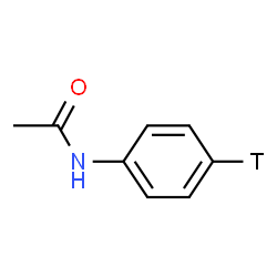 ChemSpider 2D Image | N-[(4-~3~H)Phenyl]acetamide | C8H8TNO
