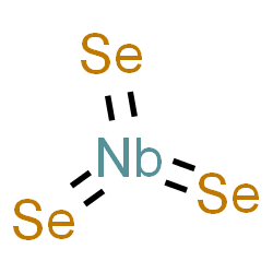 ChemSpider 2D Image | Triselenoxoniobium | NbSe3