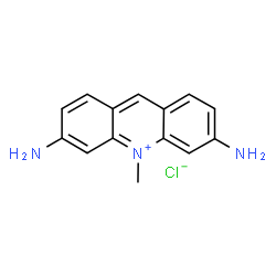 ChemSpider 2D Image | Acriflavinium chloride | C14H14ClN3