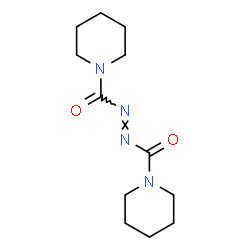 ChemSpider 2D Image | Diazene-1,2-diylbis(piperidin-1-ylmethanone) | C12H20N4O2