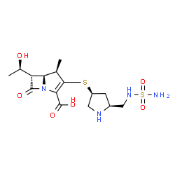 ChemSpider 2D Image | doripenem | C15H24N4O6S2