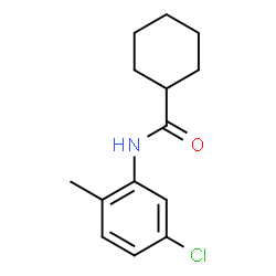 ChemSpider 2D Image | N-(5-Chloro-2-methylphenyl)cyclohexanecarboxamide | C14H18ClNO