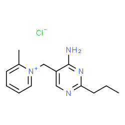 ChemSpider 2D Image | Amprolium | C14H19ClN4