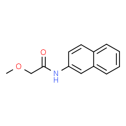 ChemSpider 2D Image | 2-Methoxy-N-(2-naphthyl)acetamide | C13H13NO2