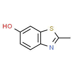 ChemSpider 2D Image | 2-Methyl-6-benzothiazolol | C8H7NOS
