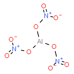 ChemSpider 2D Image | Aluminium trinitrate | AlN3O9